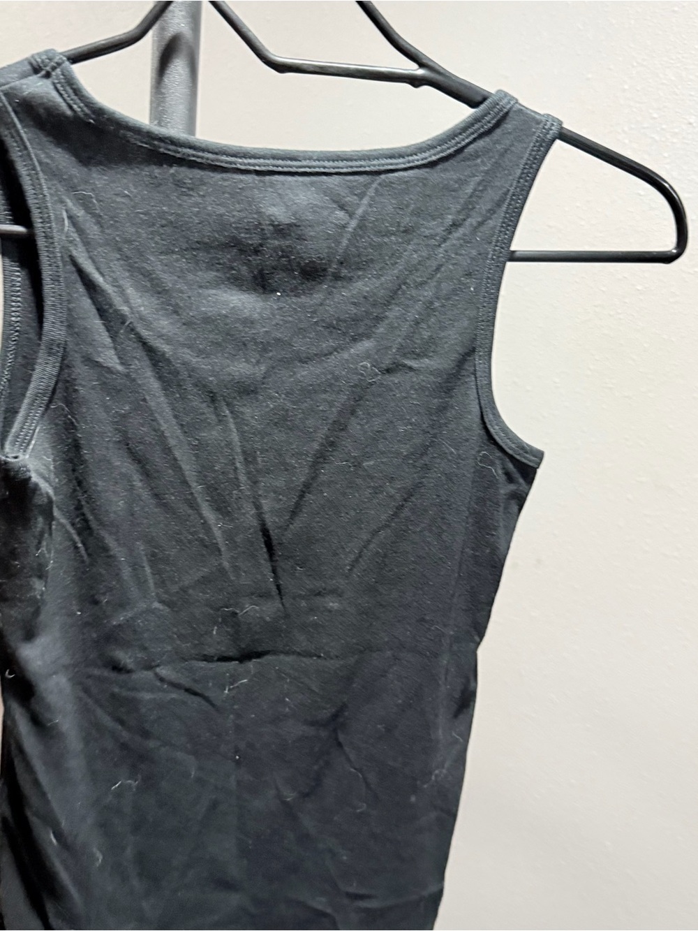 Cat & Jack Black Ribbed Tank Top - Picture 2 of 5